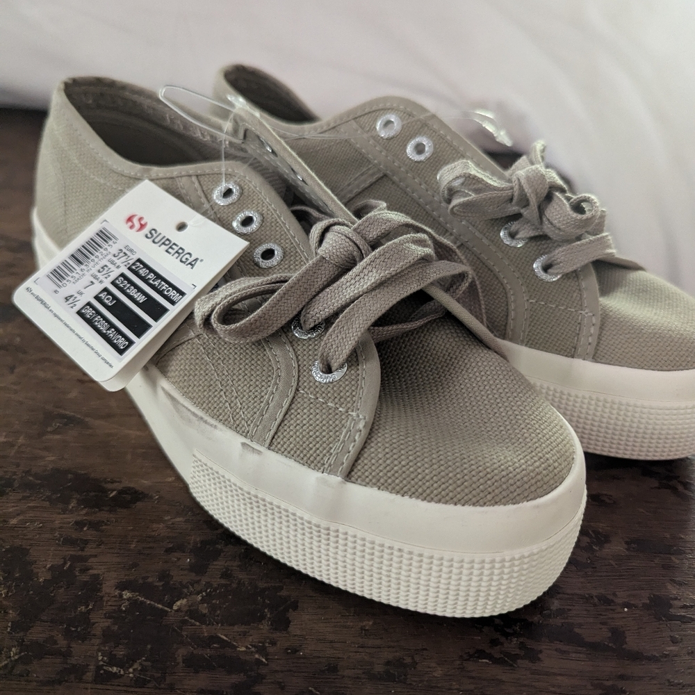 Superga Canvas 2740 Platform NEW